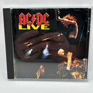 AC/DC Live CD 1992 Atco Records Music Album Thunderstruck Heatseeker USA Edition
